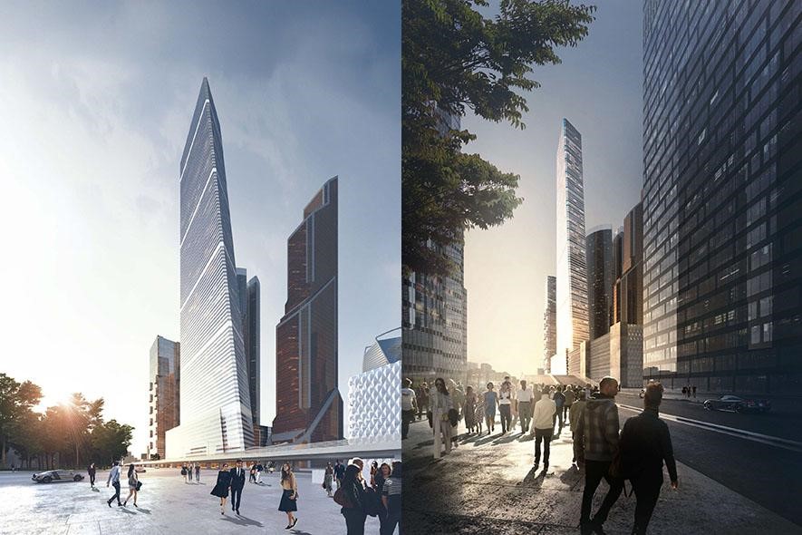 В «Москве-Сити» началось строительство нового многофункционального жилого комплекса «One Tower»